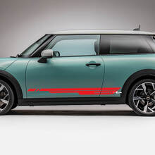 Seitenrennstreifen Grafik -Aufkleber für Mini Cooper S 4
 3