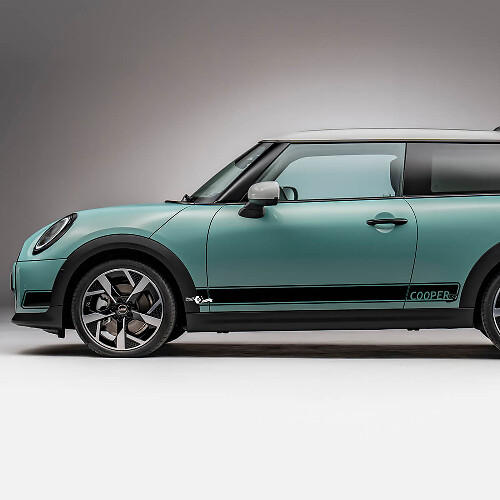Seitenrennstreifen Grafik -Aufkleber für Mini Cooper S 5
