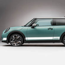 Seitliche Racing Logo Streifen Grafik-Aufkleber für Mini Cooper S 2