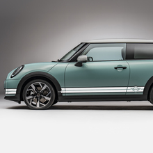 Side Racing 2 Farben Stripes Grafik -Aufkleber für Mini Cooper s
 2