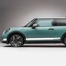 Side Racing 2 Farben Stripes Grafik -Aufkleber für Mini Cooper S 2
 2