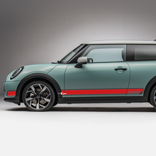 Side Racing 2 Farben Stripes Grafik -Aufkleber für Mini Cooper S 2
 3