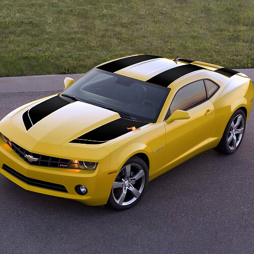 Rally Racing Stripes Abziehbilder Grafiken für Camaro Transformers Special Edition
