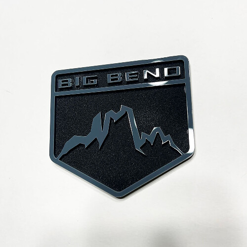 Bronco Big Bend Mountains Fender Abzeichen Heckklappe Emblem 3D Abzeichen
