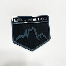 Bronco Big Bend Mountains Fender Abzeichen Heckklappe Emblem 3D Abzeichen
 3