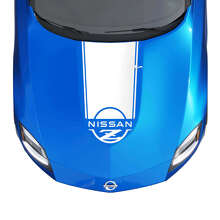 Markenlogo Motorhaubenstreifen Vinyl-Aufkleber für Nissan Z Sport_2