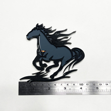 Pferdes Mustang Fender Abzeichen Heckklappe Emblem 3D Abzeichen
 3