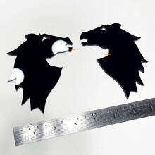 Bronco Fender Abzeichen Heckklappe Emblem 3D -Abzeichen
 2