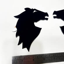 Bronco Fender Abzeichen Heckklappe Emblem 3D -Abzeichen
 3