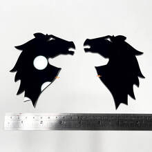 Bronco Fender Abzeichen Heckklappe Emblem 3D -Abzeichen
 5