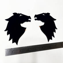 Bronco Fender Abzeichen Heckklappe Emblem 3D -Abzeichen
 6