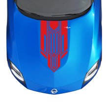 Haubenstreifen -Aufkleber -Kit für Nissan Z Sport
 3