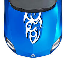 Hood Tribal Two Tone Stripe Decal Kit für Nissan Z Sport
 3