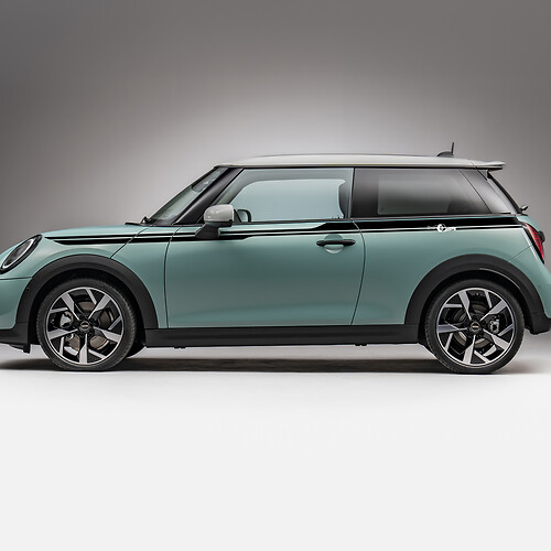 Seitensportakzente Stripes Grafik -Aufkleber für Mini Cooper s

