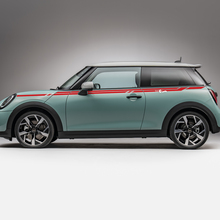 Seitenrennen -Akzente Stripes Grafik -Aufkleber für Mini Cooper S 2
 3