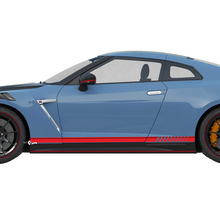 2x Seitentüren Grafik NISMO Stripe Line Decal Kit für Nissan GT-R
 2