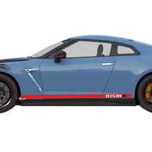 2x Seitentüren Grafik NISMO Stripe Line Decal Kit für Nissan GT-R 4
 2