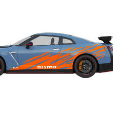 2x Seitengrafik NISMO Stripe Line Decal Kit für Nissan GT-R
 3