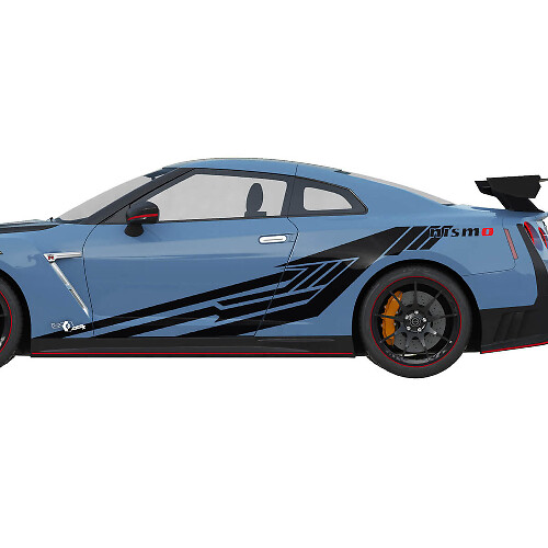 Seitengrafik NISMO Stripe Line Decal Kit für Nissan GT-R

