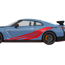 Seitengrafik NISMO Stripe Line Decal Kit für Nissan GT-R
 2