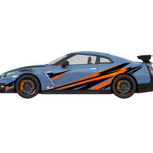 Seitengrafik NISMO Stripe Line Decal Kit für Nissan GT-R
 2