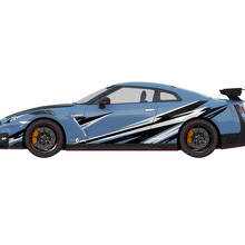 Seitengrafik NISMO Stripe Line Decal Kit für Nissan GT-R
 3