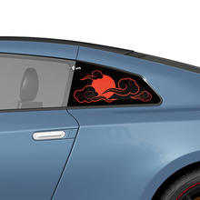Seitenscheibe Japan Style Graphics Decals Aufkleber Kit für Nissan GT-R
 2