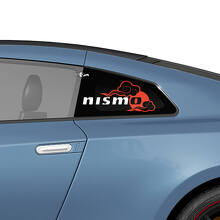Seitenscheibe Nismo Style Graphics Decals Aufkleber Kit für Nissan GT-R
 2