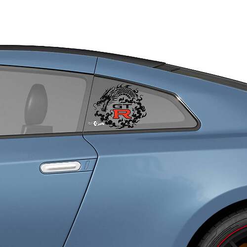 Seitenscheibe Nismo Style Graphics Decals Aufkleber Kit für Nissan GT-R
