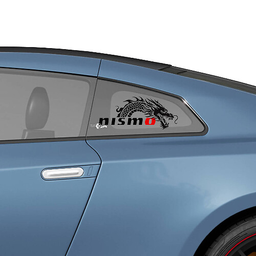 Seitenscheibe NISMO Dragon Grafiken Aufkleber Aufkleber Kit für Nissan GT-R
 1