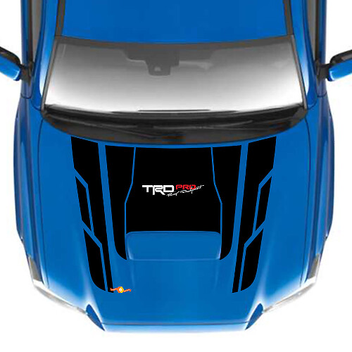 TRD Pro Hood Vinyl -Aufkleber Aufkleber passen zu Toyota Tacoma
