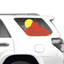 Seitenviertel Fenster Mountains Sonnenuntergang Vinyl Aufkleber Aufkleber -Aufkleber -Kit für Toyota 4Runner
 2