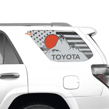 Seitenviertel Fenster Mountains Sonnenuntergang Vinyl Aufkleber Aufkleber -Aufkleber -Kit für Toyota 4Runner
 3