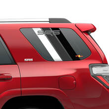 SR5 Seitenquartal Fenster Heritage Stripes Vinyl Aufkleber Aufkleber -Aufkleber -Aufkleber -Kit für Toyota 4Runner
 2