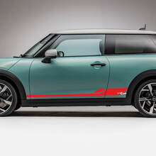 Side Racing l Stripes Grafikabziehal für Mini Cooper S
 3