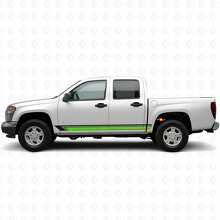 Vintage Band Tür- & Schweller-Vinylstreifen für Chevrolet Colorado 1. Generation 2004-2012_3