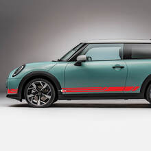 Seitentüren Rennstreifen Grafikabziehal für Mini Cooper s
 3