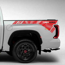 TRD-Style Topografische Karten-Bettseiten-Aufkleber aus Vinyl für Toyota Tundra_3