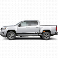 Mountain Range Tür- & Schweller-Vinylstreifen für Chevrolet Colorado 2. Generation 2015-2022_2