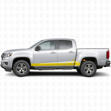 Mountain Range Tür- & Schweller-Vinylstreifen für Chevrolet Colorado 2. Generation 2015-2022_3