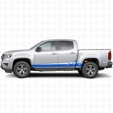 Mountain Range Tür- & Schweller-Vinylstreifen für Chevrolet Colorado 2. Generation 2015-2022_5