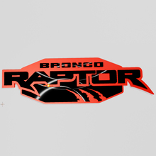 Bronco Raptor Edition Fender Abzeichen Heckklappe Emblem 3D -Abzeichen
 2