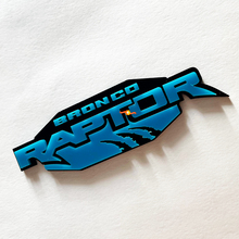 Bronco Raptor Edition Fender Abzeichen Heckklappe Emblem 3D Abzeichen 3
 7
