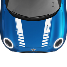 Hood Racing Stripes Rally Decal Grafikaufkleber für Mini Cooper S
 2