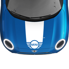 Mini Hood Racing Central Stripe Rally Decal Grafikaufkleber für Mini Cooper
 2