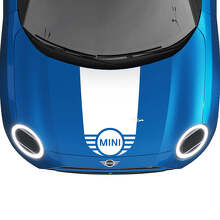 MINI Motorhaube Racing Zentrale Streifen Rallye Aufkleber Grafik für MINI Cooper
 2