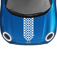Mini Hood Racing Central Stripe Rally Decal Grafikaufkleber für Mini Cooper
 2