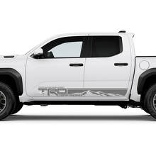 TRD Off Road Mountains Side Rocker Panel Decals Aufkleber für Toyota Tacoma vierte Generation
 2