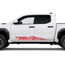 TRD Offroad Berg Türseiten Schweller Verkleidungsaufkleber für Toyota Tacoma 4. Generation 2