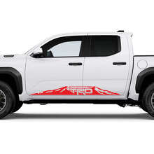 TRD Offroad Berg Tür Seiten Schweller Aufkleber 2 für Toyota Tacoma 4. Generation 3